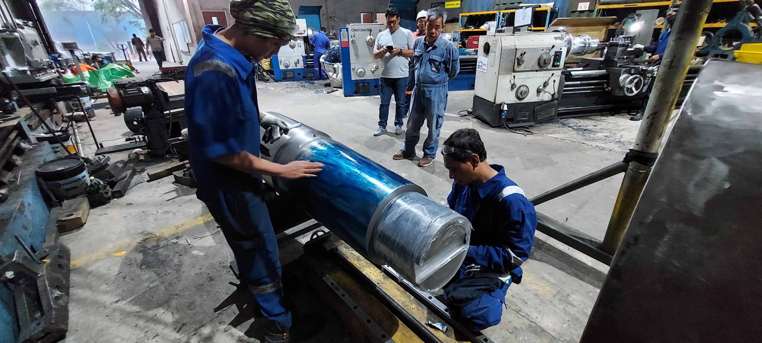 Rudder Stocks and Fitting Sets For KAPAL BCM (BANTU CAIR MINYAK) 4 Rudder Stocks and Fitting