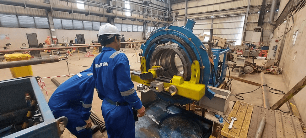 Id Clad Pipe Machining