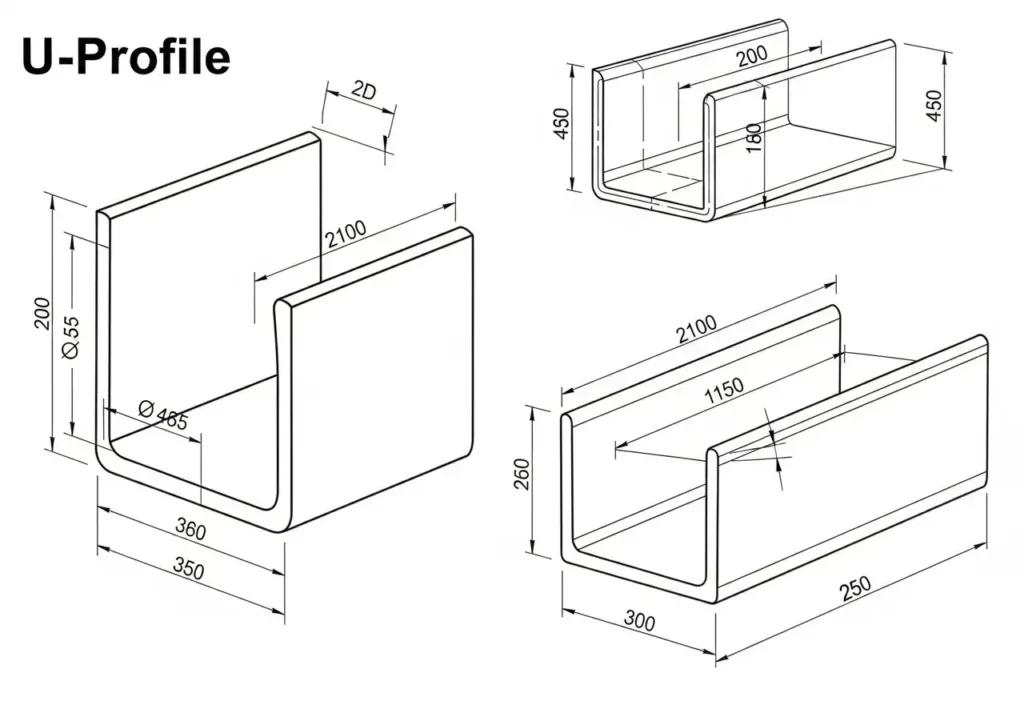Profil Kanal (Kanal U / U-Channel)